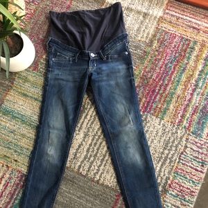H&M Mama Skinny High Rub Jeans Size 4